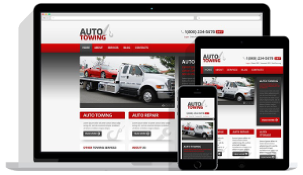 Responsive towing websites